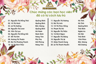 Chúc Mừng Các Bạn Đã Có Tư Cách Lưu Trú Nhật Thành Công