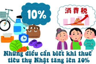 Những điều cần biết khi thuế tiêu thụ Nhật tăng lên 10%