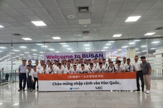 35 lao động ngành đóng tầu visa E7-3 sang Hàn Quốc làm việc