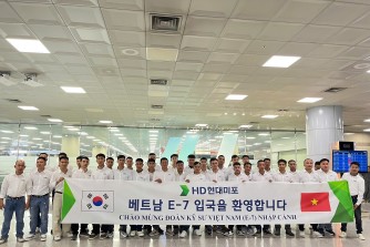 THÀNH CÔNG ĐƯA 44 LAO ĐỘNG HYUNDAI MIPO SANG HÀN QUỐC LÀM VIỆC