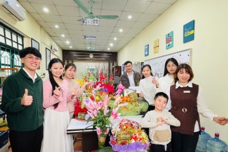 Ấm áp Ngày hội gói bánh chưng tại VJEC – Gắn kết văn hóa, sẻ chia yêu thương