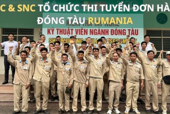 VJEC CÙNG DOANH NGHIỆP SNC TẠI RUMANIA PHỐI HỢP TỔ CHỨC CHƯƠNG TRÌNH THI TUYỂN TRỰC TIẾP ĐƠN HÀNG ĐÓNG TÀU